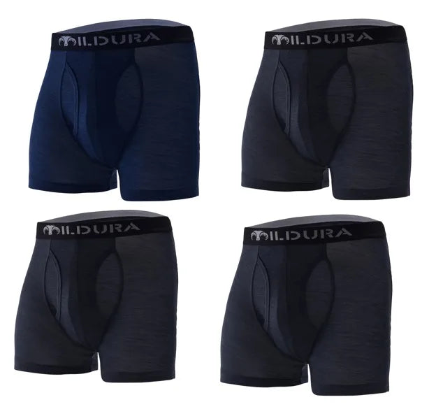 Cueca Boxer Humidade Suave Respirável Confortável Underwear, 100%