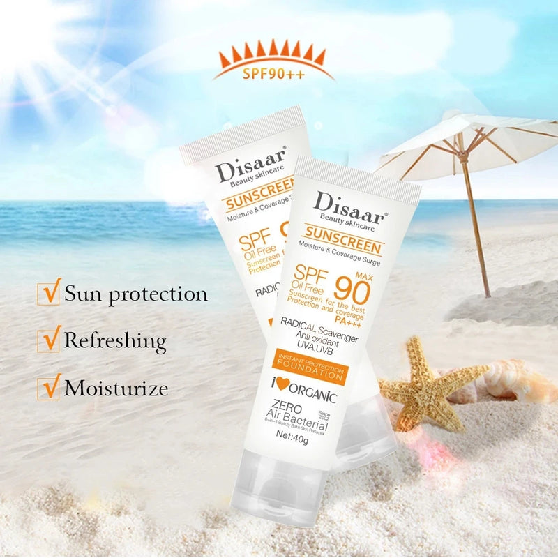 Protetor Solar Corporal e Facial SPF90